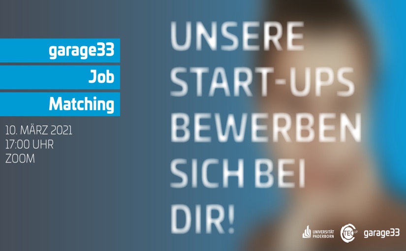 Uni Paderborn: Zehn OWL Start-ups präsentieren Jobs im Digitalformat