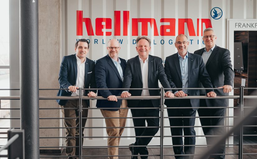 Management Board: Stefan Borggreve, Martin Eberle, Reiner Heiken, Jens Drewes, Jens Wollese (Foto: Hellmann)
