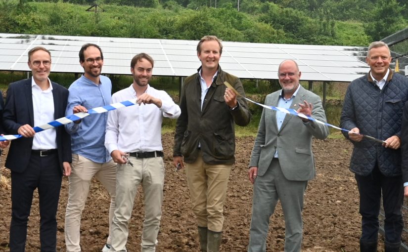 Solarpark Nieheim wird jetzt an das Stromnetz angeschlossen