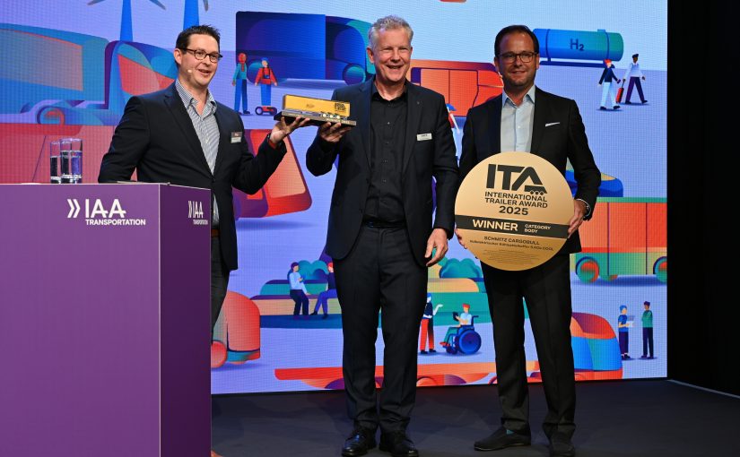 Schmitz Cargobull gewinnt den „International Trailer Award 2025″ in der Kategorie Body