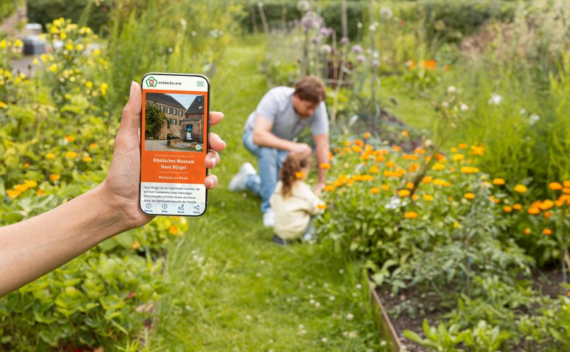 In der neuen App „entdecke.nrw“ der NRW-Stiftung sind mehr als 500 Ausflugsziele zu finden. (Foto: NRW-Stiftung/Judith Büthe)