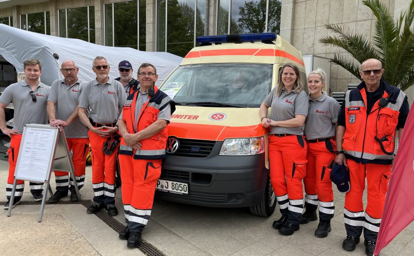 Die ehrenamtlichen Johanniter Lippe-Höxter freuen sich über die erneute Erteilung des DZI-Spendensiegels und hoffen auf weitere Unterstützung (Foto: Johanniter Lippe-Höxter)