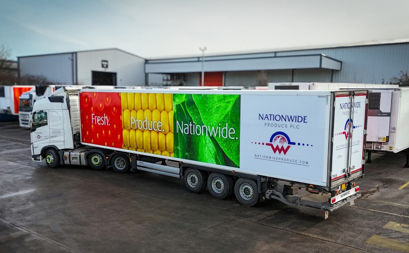 Nationwide Produce erweitert Flotte mit Schmitz Cargobull Kühlaufliegern